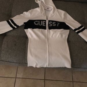 Guess sweater jacket